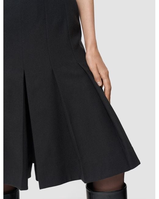 Joseph Blue Yanis Flannel Wool Long Shorts