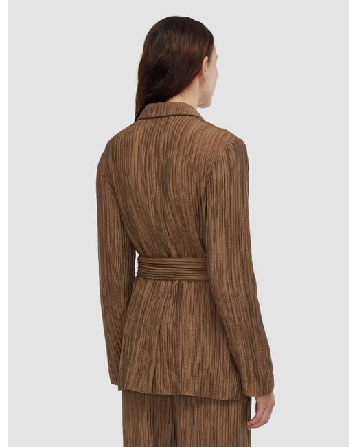 Joseph Brown Nymph Fluid Crinkle Jacket
