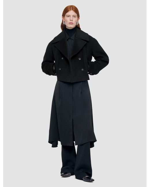Joseph Black Luc Soft Wool Cashmere Jacket