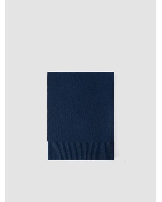 Joseph Blue Pasilla Light Pure Cashmere Scarf