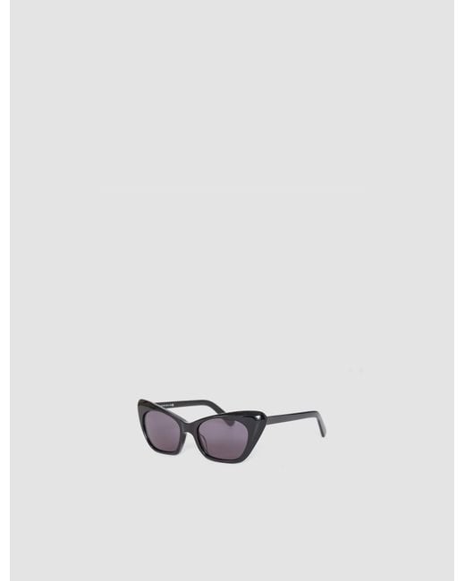 Joseph White Cat Eye Sunglasses