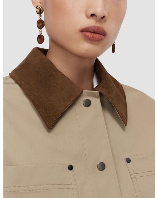 Joseph Natural Athos Cotton Jacket