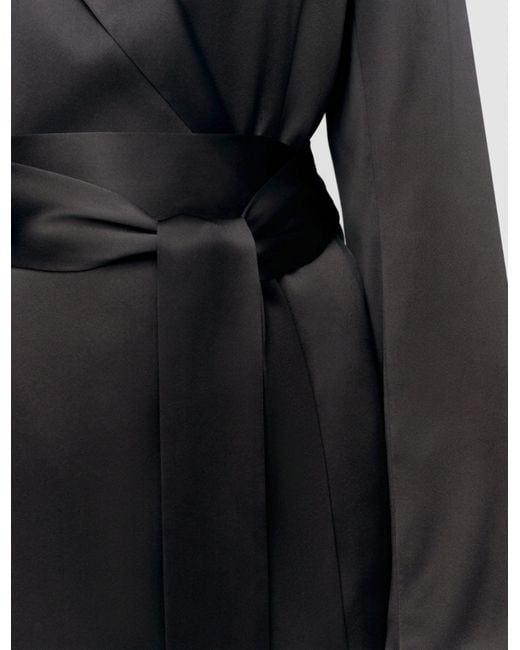 Joseph Black Archer Silk Satin Jacket