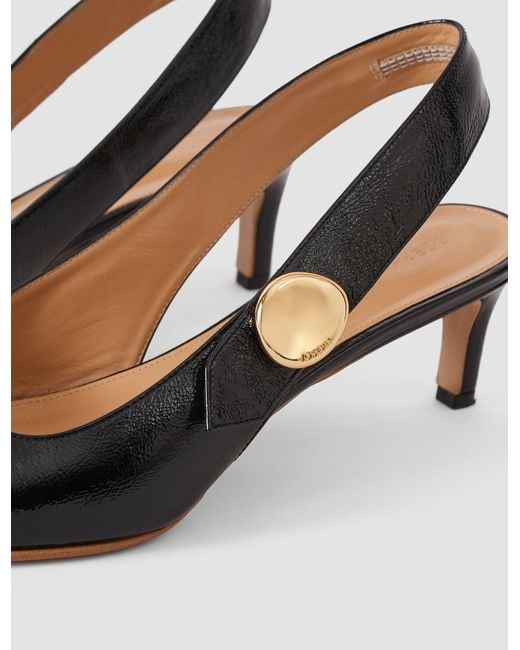 Joseph White Cleo Patent Leather Slingbacks