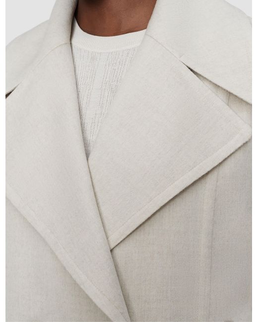 Joseph Natural Menas Light Double Face Wool Jacket