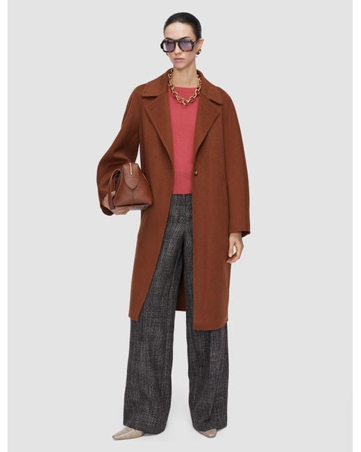 Joseph Brown Franco Double Face Cashmere Coat