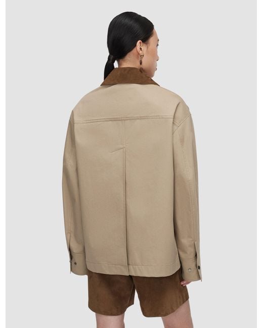 Joseph Natural Athos Cotton Jacket
