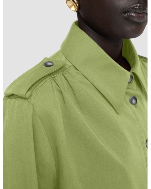 Joseph Green Mars Cotton Linen Shirt