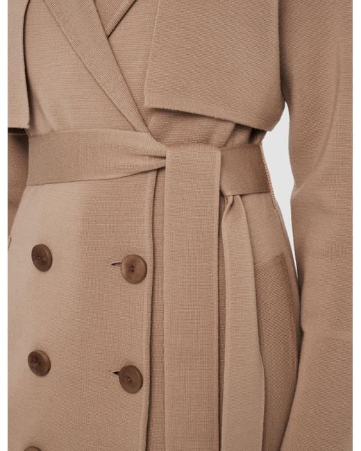 Joseph Natural Milano Knitted Wool Coat