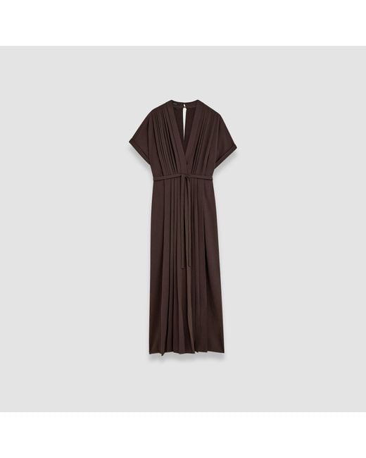 Joseph Multicolor Sofia Airy Plissé Jumpsuit