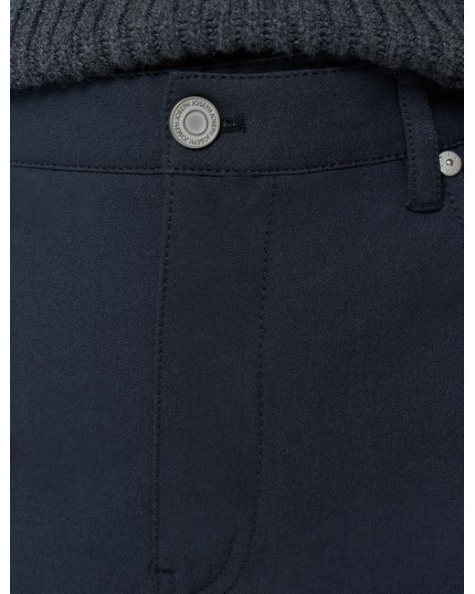 Joseph Blue Bond Gabardine Stretch Trousers