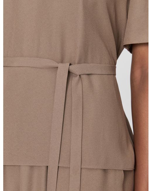 Joseph Natural Atheris Crepe Blouse