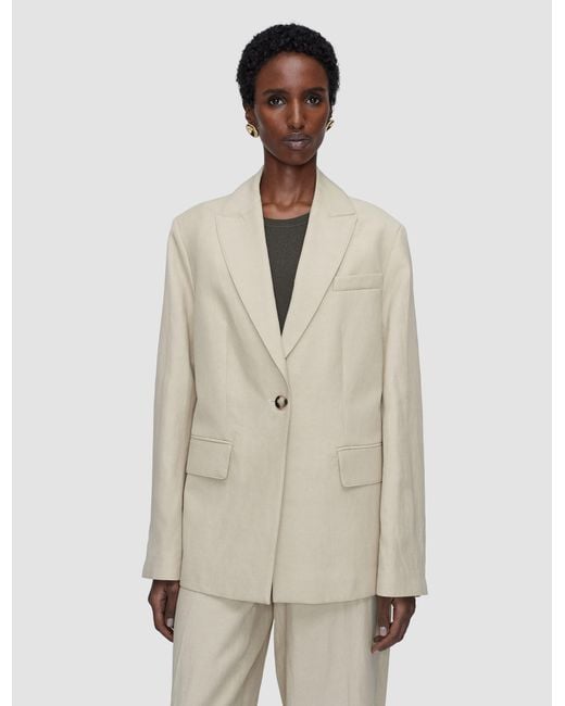 Joseph Natural Rochd Light Linen Blend Jacket