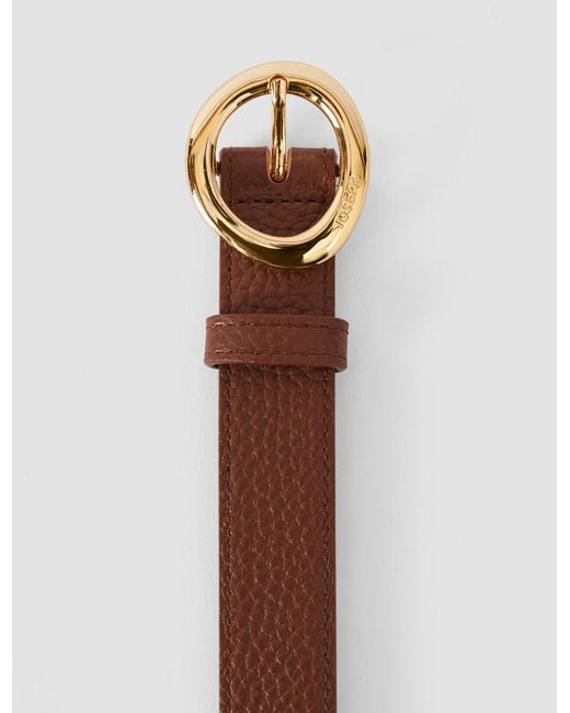 Joseph White Rene Textured Leather Belt