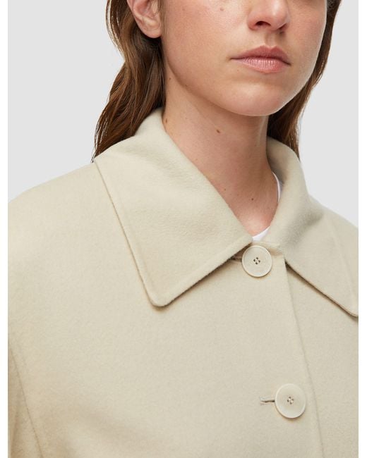 Joseph Natural Gerrard Light Double Face Wool Jacket