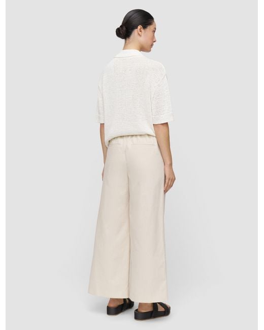 Joseph Natural Thurla Light Cotton Trousers