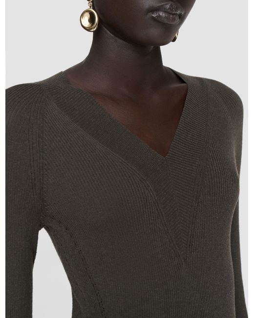 Joseph Natural Harti Linen Blend Knit Top