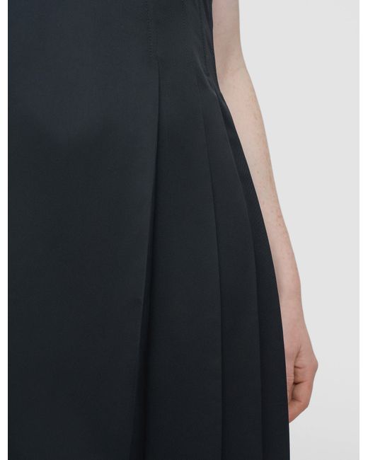 Joseph Black Sandy Light Crepe Dress