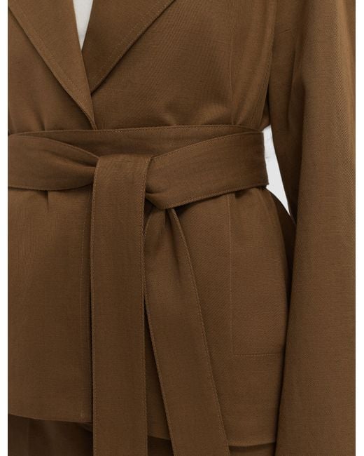 Joseph Natural Leda Cotton Twill Jacket