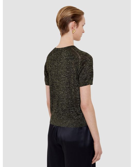 Joseph Gray Lille Lurex Knit Top