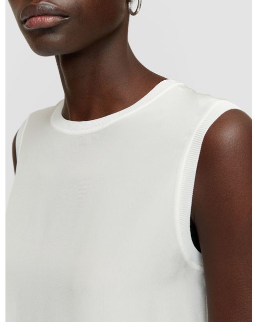 Joseph White Bley Crepe De Soie Silk Blouse