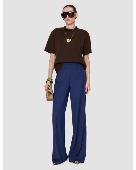 Joseph Blue Haxley Cady Twill Trousers