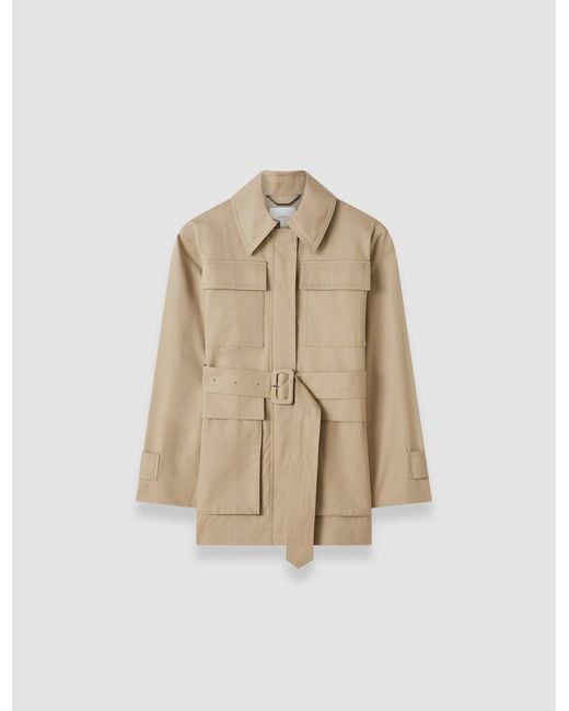 Joseph Natural Shama Cotton Utility Jacket