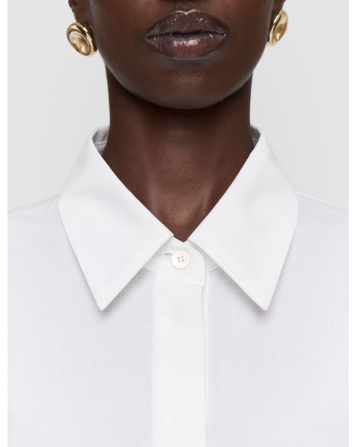 Joseph White Nellie Cotton Poplin Shirt