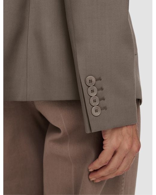 Joseph Natural Glenview Tailoring Wool Stretch Jacket