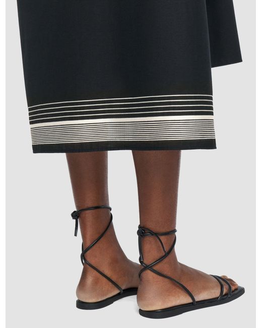 Joseph Black Dalamo Cotton Blend Dress