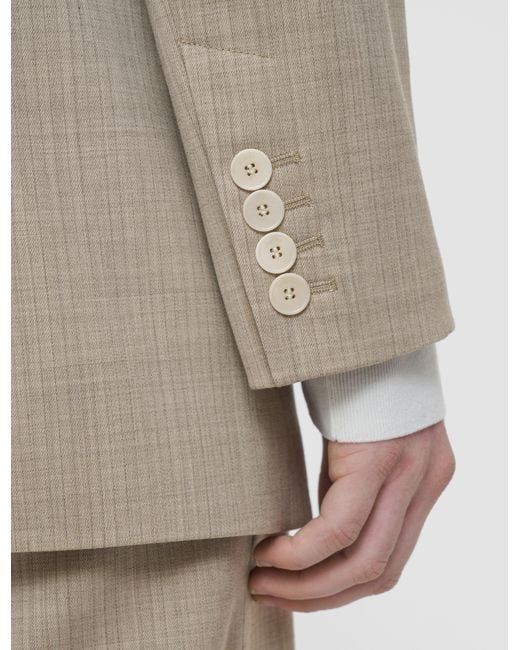 Joseph Natural Valery Melange Wool Jacket