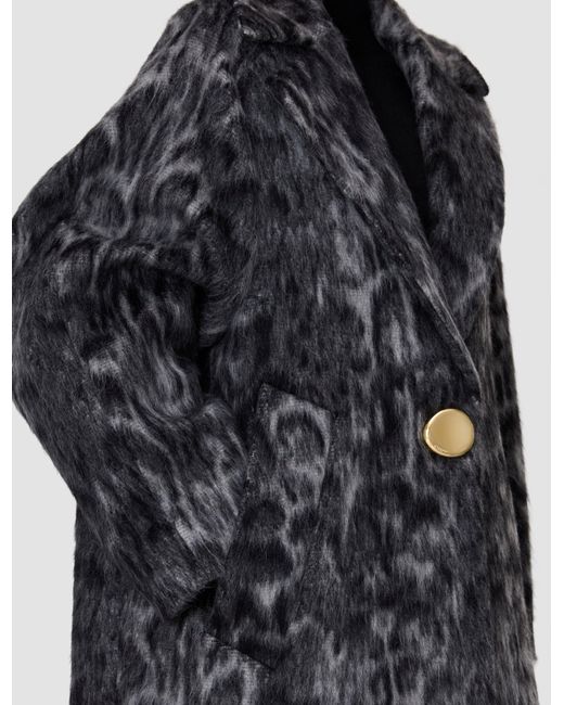 Joseph Blue Dale Brushed Wool Coat