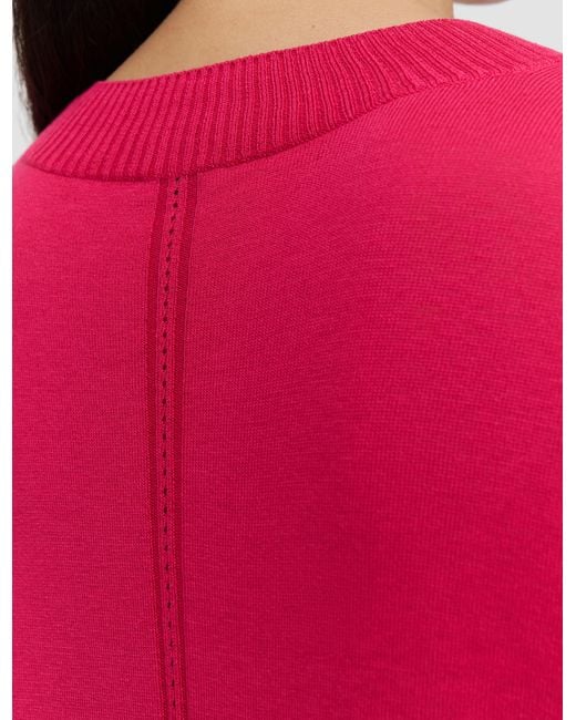 Joseph Pink Jana Silk Knit Top