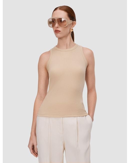 Joseph Natural Yeux Cotton Rib Vest