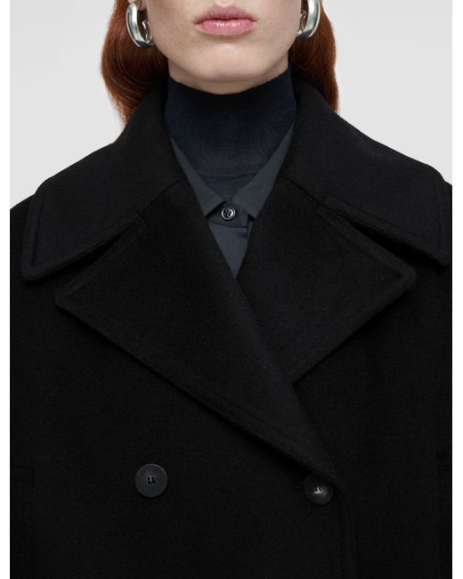 Joseph Black Luc Soft Wool Cashmere Jacket