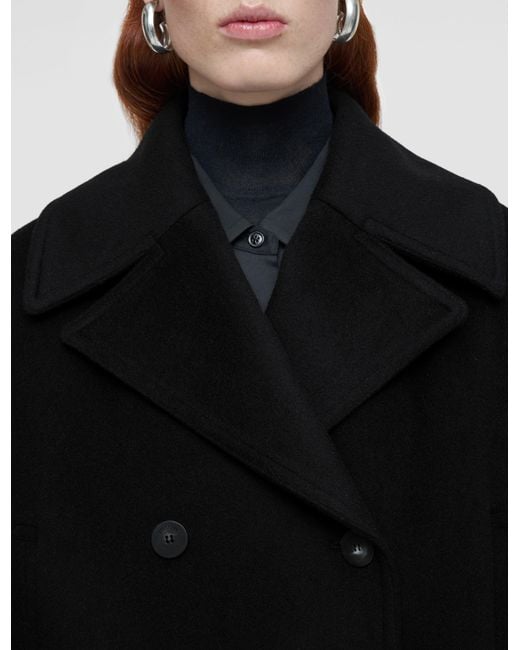 Joseph Black Luc Soft Wool Cashmere Jacket