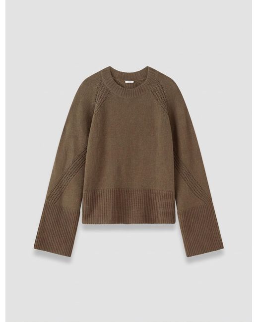 Joseph Red Maple Pure Cashmere Jumper