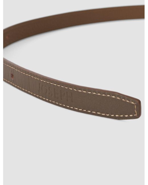 Ceinture Réversible Arden En Cuir Joseph en coloris White