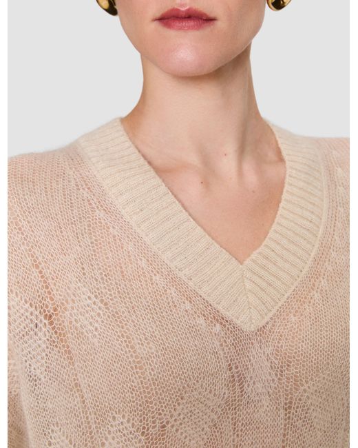 Joseph White Mar Mohair Silk Voile Top