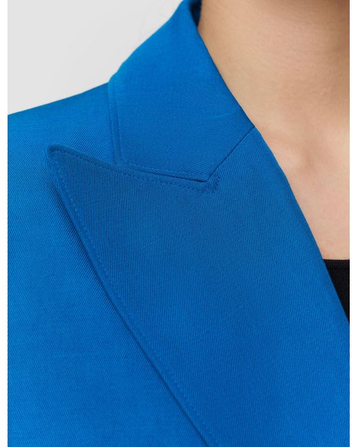 Joseph Blue Vinca Linen Blend Jacket