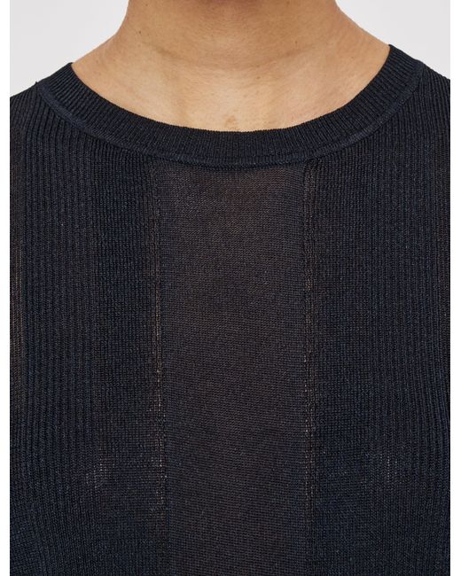Joseph Blue Crisp Rayon Top