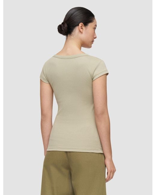 Joseph Green Saba Cotton Rib Top