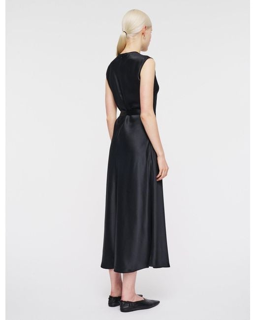 Robe Garnier En Satin De Soie Joseph en coloris White