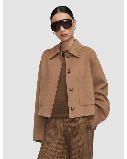 Joseph Natural Kalaa Light Double Face Wool Jacket