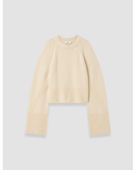 Joseph White Maple Pure Cashmere Jumper