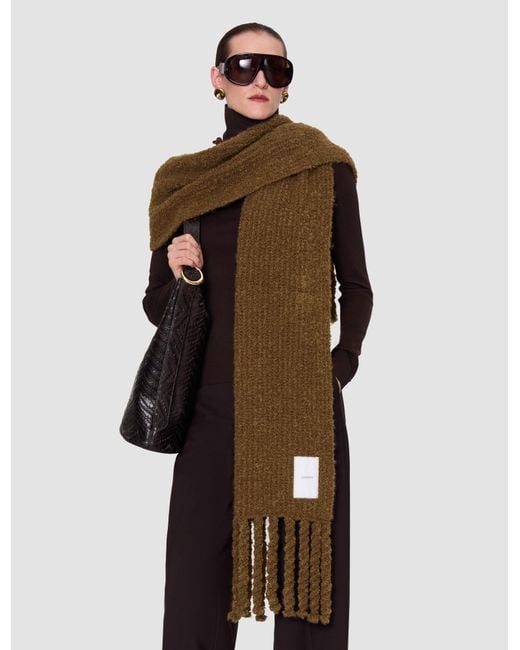 Joseph Brown Kai Fluffy Bouclé Scarf