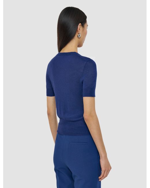 Joseph Blue Cashair Top