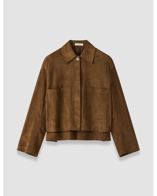 Joseph Brown Aitna Light Suede Jacket