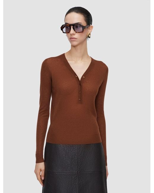 Joseph Brown Gillies Cashair Henley Jumper