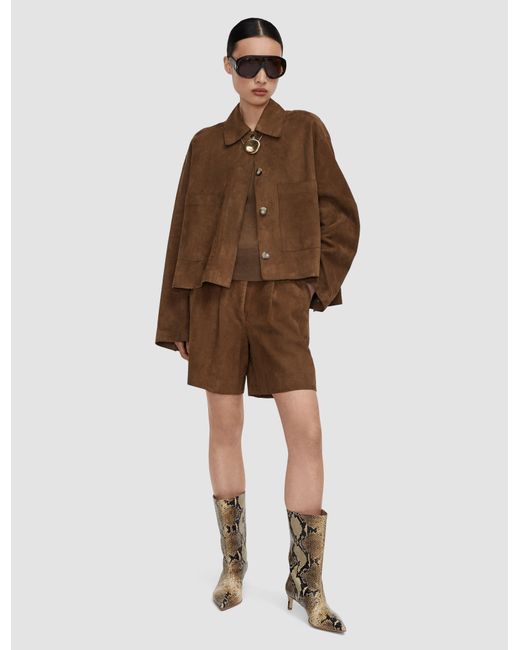 Joseph Brown Aitna Light Suede Jacket